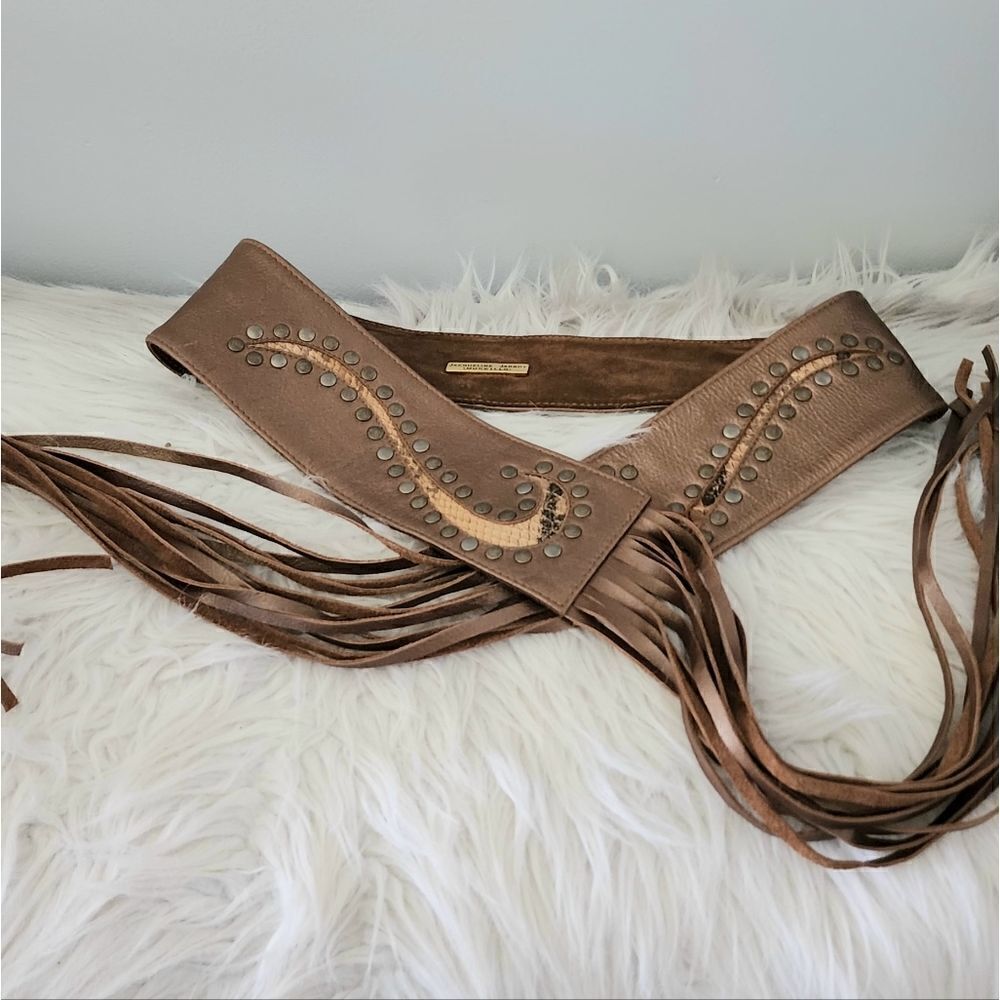 Jaqueline Jarrot Mucccillo western belt